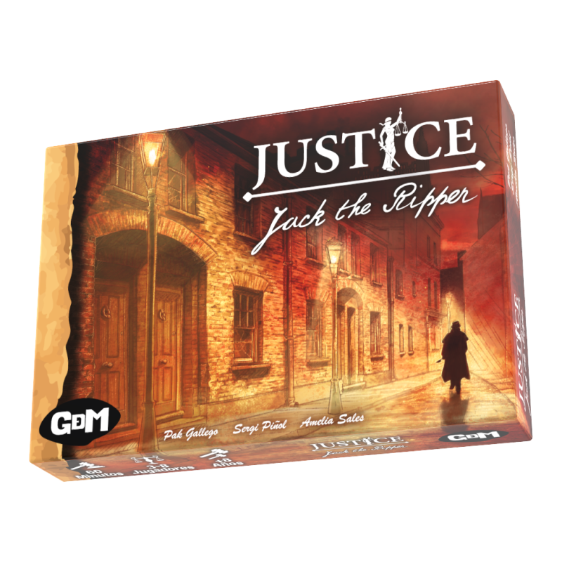 Juego de mesa Justice: Jack the Ripper de GDM Games