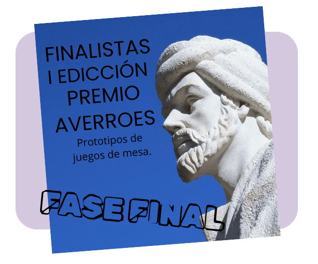 Finalistas en el I Premio Averroes. Prototipos de juegos de mesa. Fase Final.