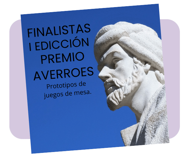 Finalistas en el I Premio Averroes. Prototipos de juegos de mesa.
